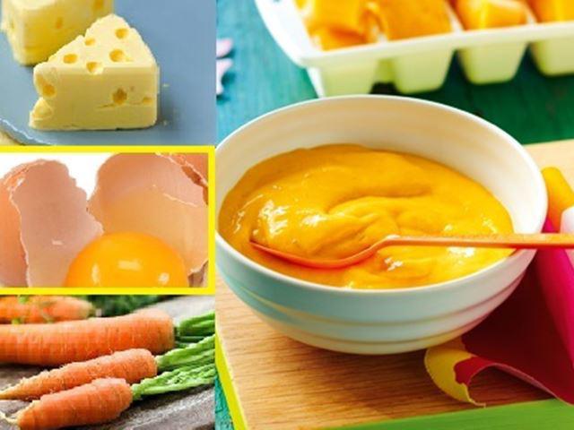 3 cách nấu cháo trứng gà cà rốt cho bé ăn dặm đơn giản
