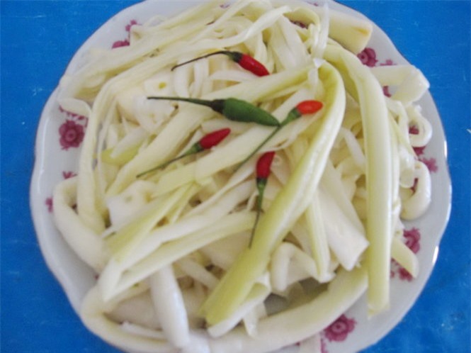 Dưa chua bồn bồn đặc sản chỉ có ở hai tỉnh Bạc Liêu và Cà Mau